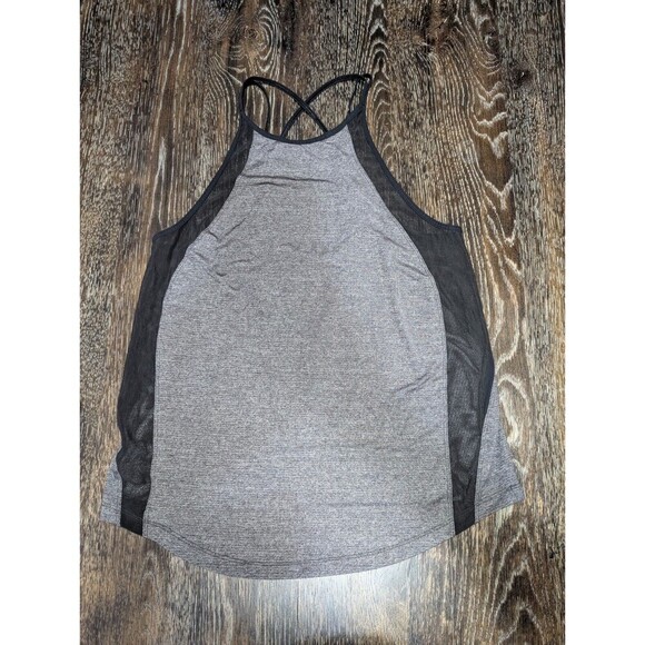 Lululemon Run Off Route Tank Top Black Mesh Size Small/Medium - Picture 4 of 10